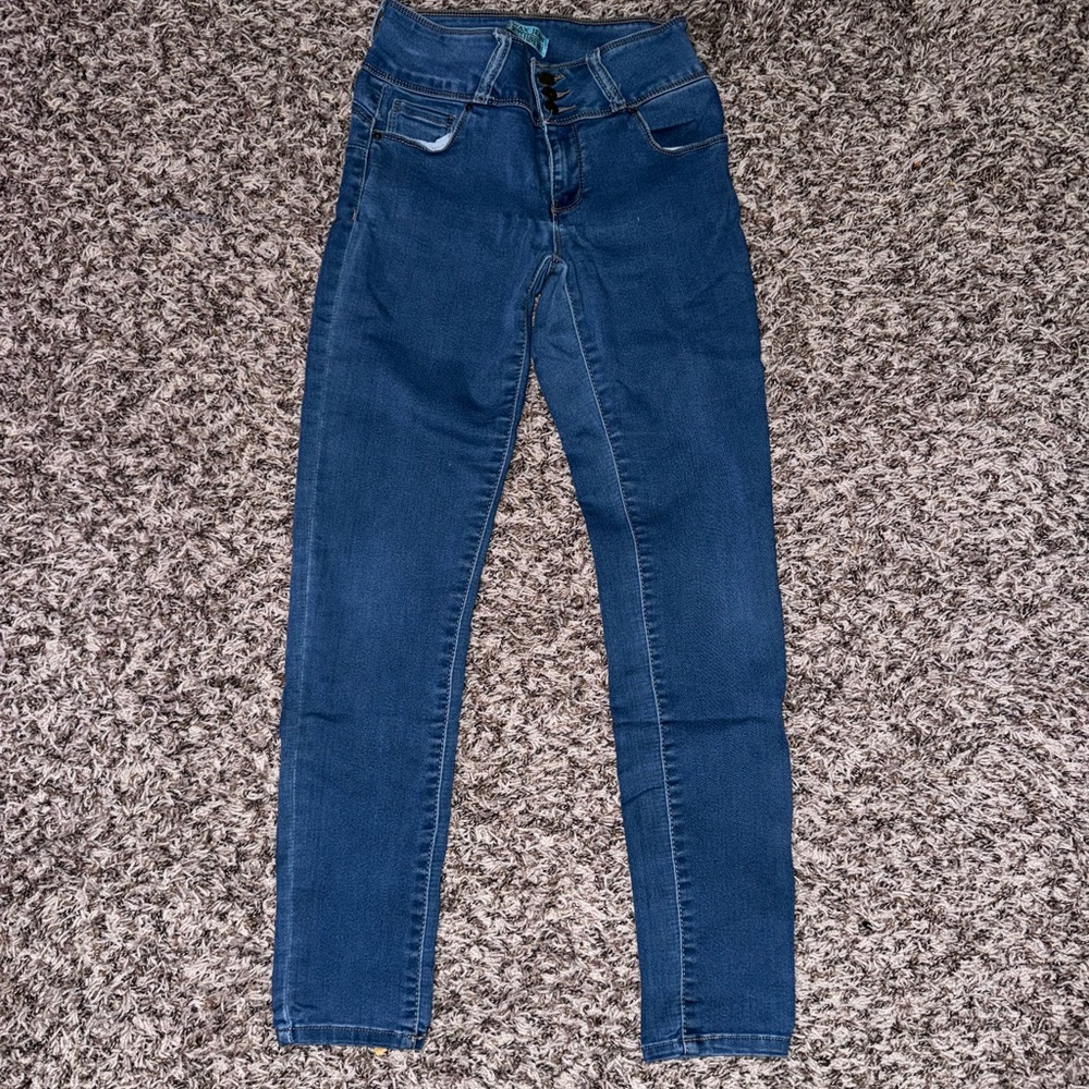 Wax Skinny Jeans